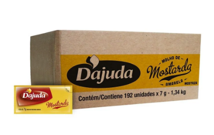 17275 - MOSTARDA SACHE 192x7g - DAJUDA