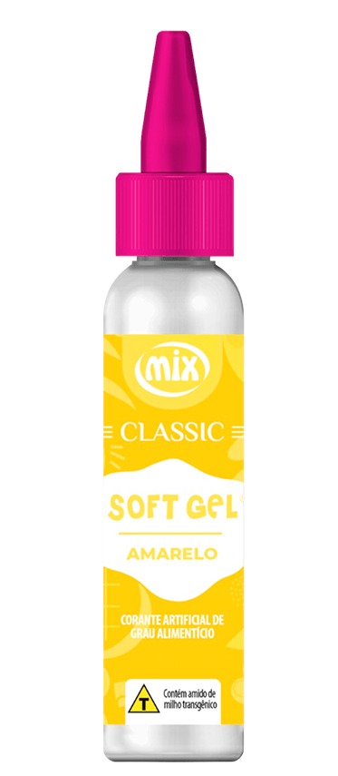 17352- SOFTGEL CLASSIC AMARELO 25g - MIX/ DUAS RODAS