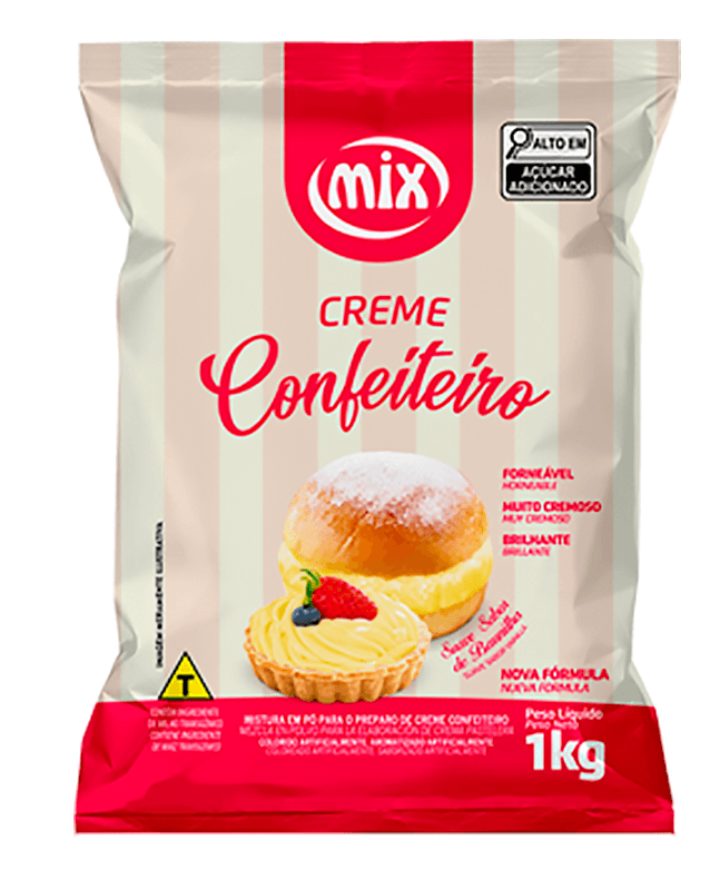 1478 - CREME DE CONFEITEIRO 1kg - MIX/DUAS RODAS