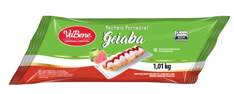 5547 - RECHEIO FORNEAVÉL DE GOIABA 1,01 kg - VABENE 