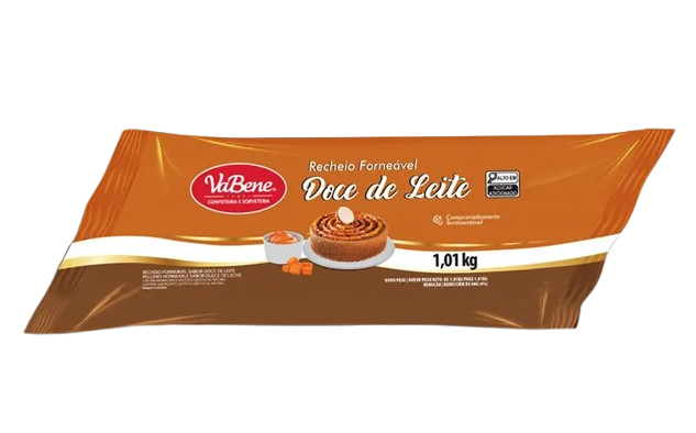 5112 - RECHEIO FORNEÁVEL DOCE DE LEITE 1,01kg - VABENE