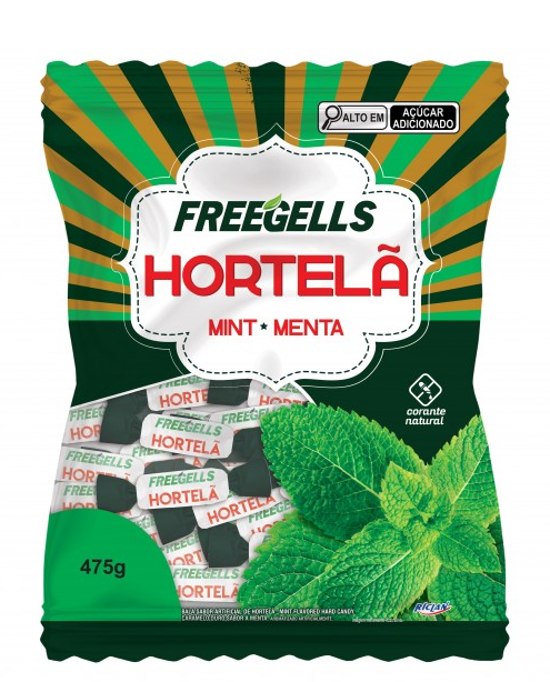 16187 - BALA FREEGELLS HORTELA 475g - RICLAN