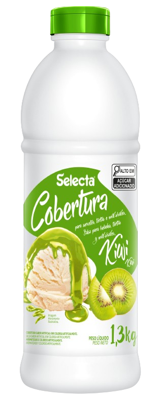 2651- COBERTURA KIWI 1,3kg - SELECTA/ DUAS RODAS