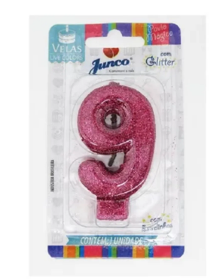 1585 - VELA LIVE COLORS C/GLITTER PINK N.9 - JUNCO