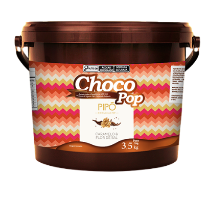 17408 - CHOCO POP PIPO CARAMELO SALGADO 3,5kg - DOREMUS