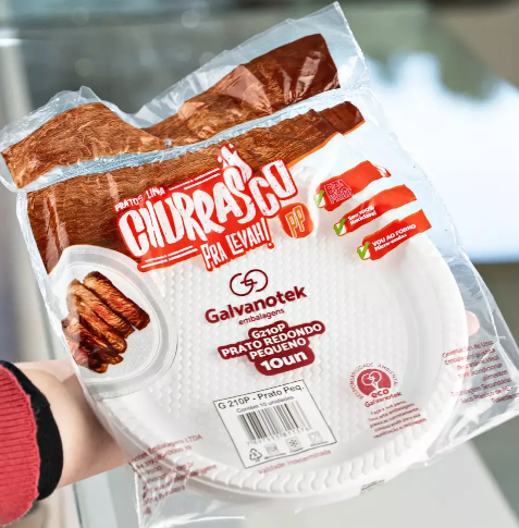 17418 - EMB. G210P SF PRATO PEQUENO C/10un - GALVANOTEK