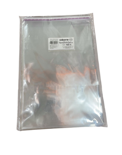 17473 - SACO ADESIV N29 18x25cm+3cm C/100un - VABENE