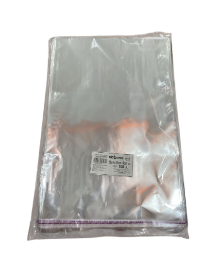 17478 - SACO ADESIV N33 22x30cm+3cm C/100un - VABENE