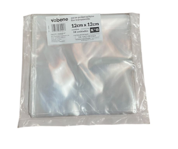 17490 - SACO PP LISO N13 12x12cm C/50un - VABENE