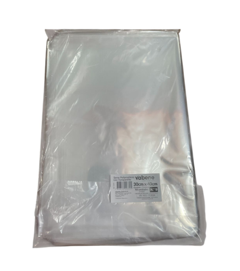 17497 - SACO PP LISO N9 30x40cm C/50un - VABENE