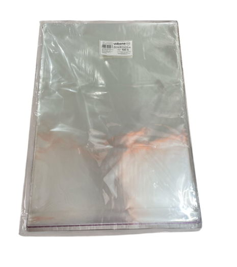 17480 - SACO ADESIV N35 28x38cm+3cm C/100un - VABENE