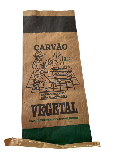 17545 - SACO DE PAPEL P/ CARVAO C/100un - MOARA