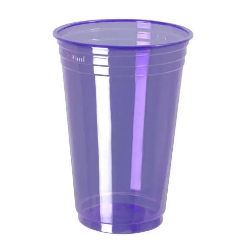 17521 - COPO BALADA 300ml ROXO PP C/25un PPT-330 - COPOBRAS