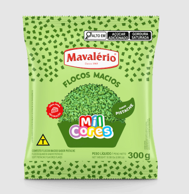 17544 - FLOCOS MACIO PISTACHE 300g - MAVALERIO