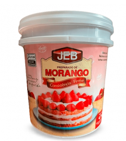 17546- PREPARADO CONSIST FIRME MORANGO 4,1kg - JEB