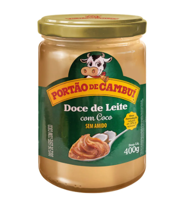 17568 - DOCE LEITE C/ COCO 400g - PORTAO DE CAMBUI
