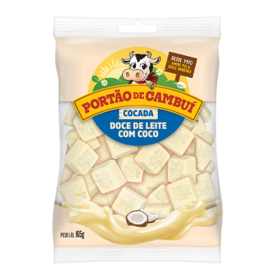 17562 - DOCE LEITE COCADA 165g - PORTAO DE CAMBUI