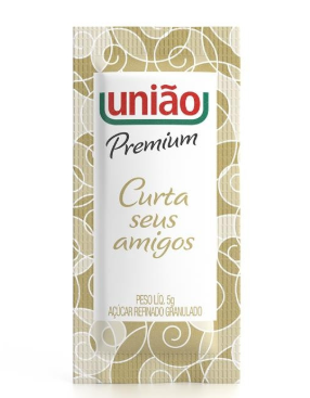 3622 - ACUCAR REFINADO SACHET 5gr C/400un - UNIAO