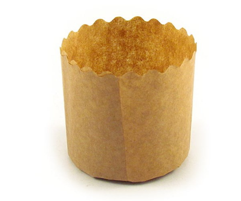 17579 - FORMA PANETONE LISA 250g C/10un -  ECOPACK