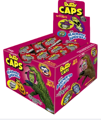 17629 - CHICLE BUZZY TRIBAL TUTTI FRUTTI 90un - RICLAN