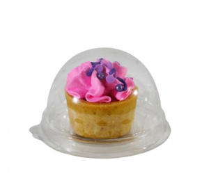 17640 - MINI CAKE BOX RED CRISTAL C/10un - FLIP