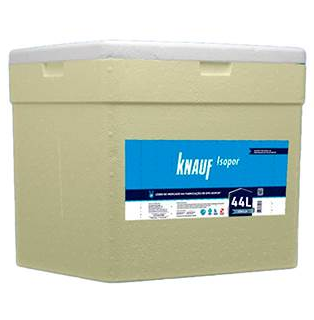 17649 - CAIXA ISOPOR AMARELA 44L - KNAUF