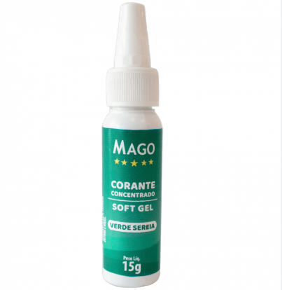 5901 - CORANTE SOFT GEL VERDE SEREIA 15g - MAGO