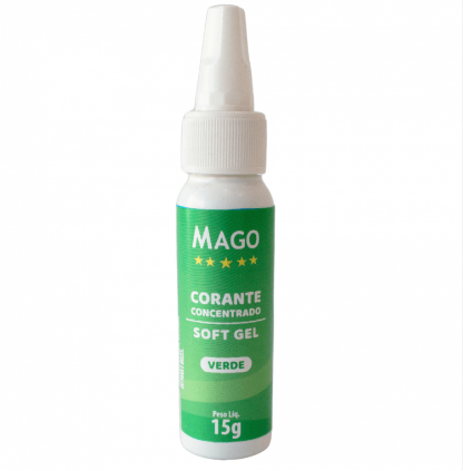 5915 - CORANTE SOFT GEL VERDE 15g - MAGO