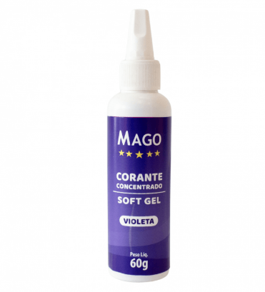 1929 - CORANTE SOFT GEL VIOLETA 60g - MAGO