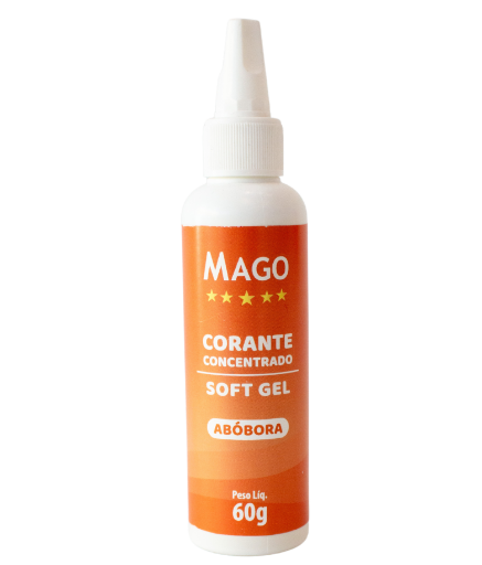 5705 - CORANTE SOFT GEL ABOBORA 60g - MAGO
