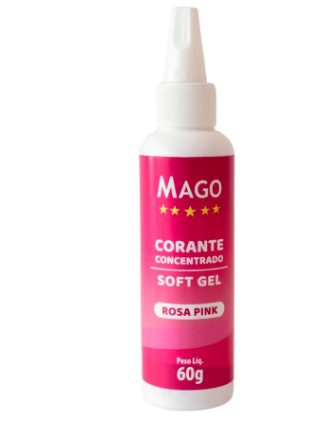 1926 - CORANTE SOFT GEL ROSA PINK 60g - MAGO