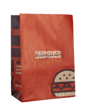 17700 - SACO DELIVERY SOS HAMBURGUER P 32x18x12 C/50un - VINCO