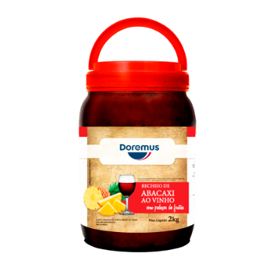 17715 - RECHEIO ABACAXI AO VINHO 2kg - DOREMUS