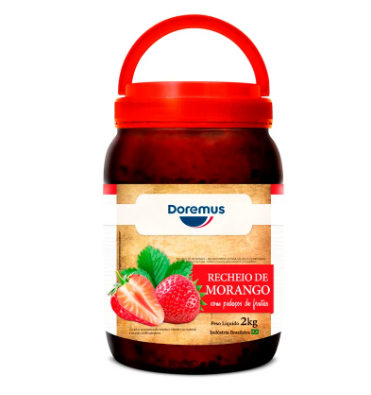 17716 - RECHEIO MORANGO 2kg - DOREMUS