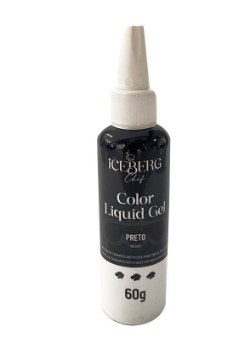 17744 - COLOR LIQUID GEL PRETO 60g - ICEBERG