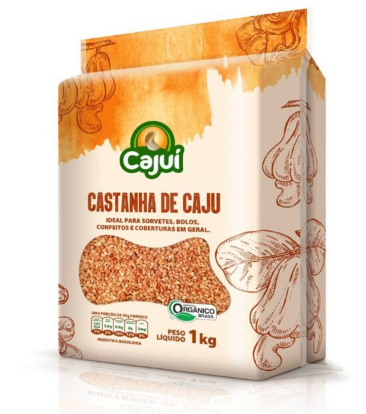 17746 - CASTANHA DE CAJU GRANULADO 1kg - CAJUI