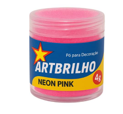 17771 - PO P/ DEC PINK NEON 4g - ARTBRILHO