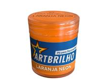 17769 - PO P/ DEC LARANJA NEON 4g - ARTBRILHO