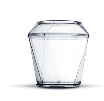 17802- COPO DIAMANTICO 20ml C/TP C/10cj - PLASTILANIA