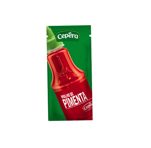 17210 - MOLHO DE  PIMENTA VERMELHA SACHET 154x5g - CEPERA
