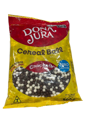 2256 - MINI CEREAL DECORA CROCANTE BRANCO PRETO 500g - CACAUFOODS