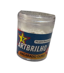 17761 - PO P/ DEC NACARADO OURO 4g - ARTBRILHO