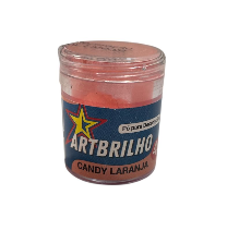 17782 - PO P/ DEC CANDY LARANJA 4g - ARTBRILHO
