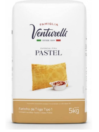 17839 - FARINHA TRIGO VENTURELLI P/PASTEL 5KG - GLOBO