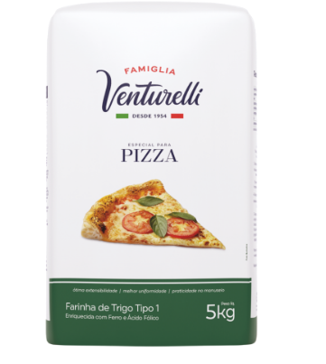 17840 -FARINHA TRIGO VENTURELLI P/PIZZA 5KG - GLOBO