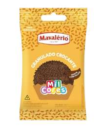 5298 - GRANULADO CROCANTE CHOCOLATE MIL CORES 120g - MAVALERIO 