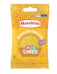 2400 - GRANULADO CROCANTE AMARELO 120g - MAVALERIO