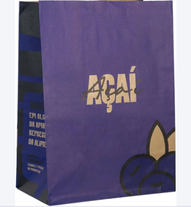 17845 - SACO DELIVERY SOS ACAI M 32X22X12 C/50UN - VINCO