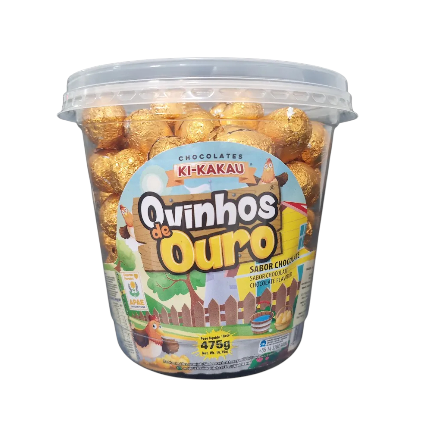 17872 - OVINHOS DE OURO PT 475G - KIKAKAU