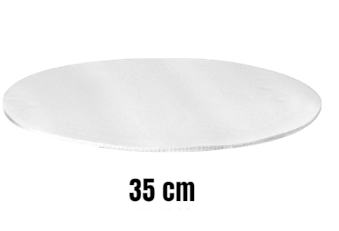 5422 - DISCO DE ISOPOR 35 cm C/10un - ISOBRAS